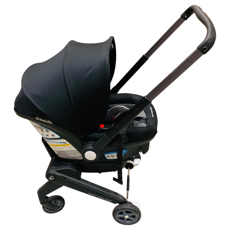 Evenflo-Shyft-Dualride-Infant-Car-Seat-And-Stroller-Beaufort-Black-1-5