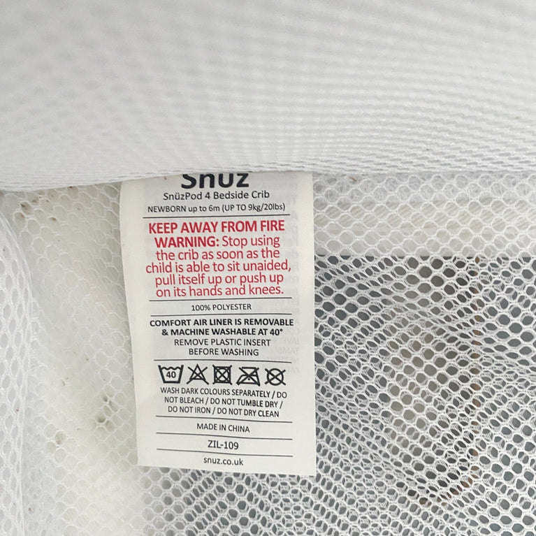 Snuz-SnuzPod-4-Bedside-Crib-Dove-Grey-5-8