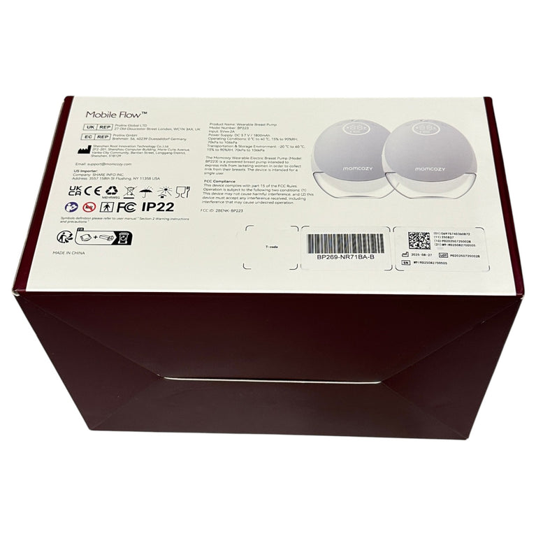 Momcozy-M9-Mobile-Flow-Breast-Pump-Red-3-10