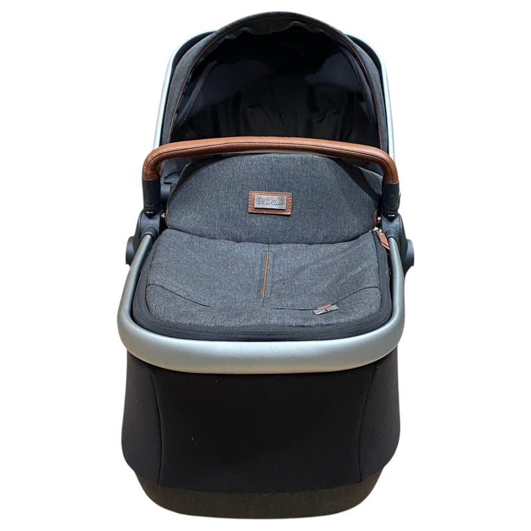 Silver-Cross-Wave-Stroller-&-Bassinet-Charcoal-Grey-1-12