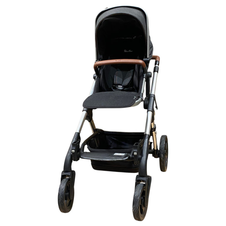 Silver-Cross-Wave-Stroller-&-Bassinet-Charcoal-Grey-1-6