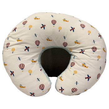Juniors-Printed-Feeding-Pillow-(68x54-cm)-Parachute-White-&-Blue-1-2