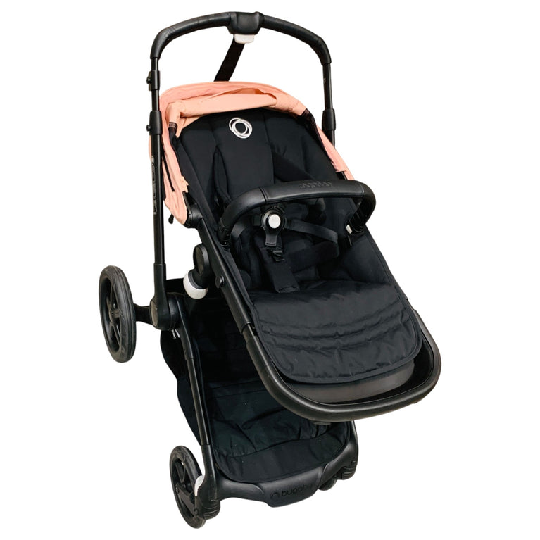 Bugaboo-Fox-5-Renew-Complete-Stroller-2-In-1-All-Terrain-Peach/Black-1-2
