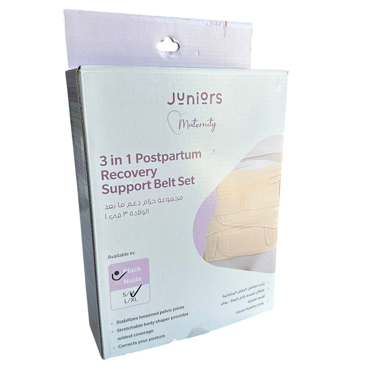Juniors-Set-of-3-Maternity-Support-Belt-with-Waist-and-Back-Support-Medium-Black-1-1