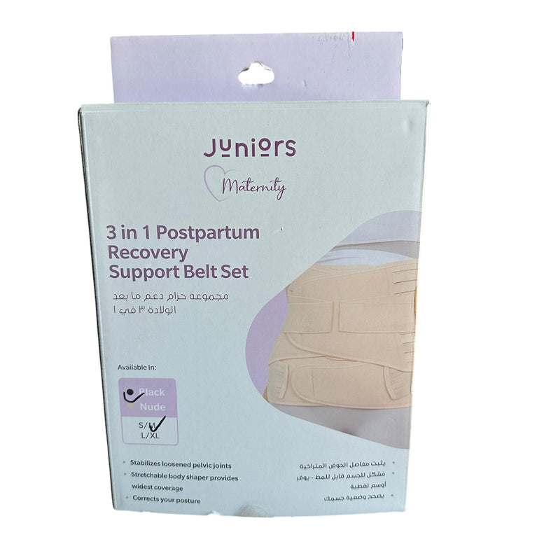 Juniors-Set-of-3-Maternity-Support-Belt-with-Waist-and-Back-Support-Medium-Black-1-6