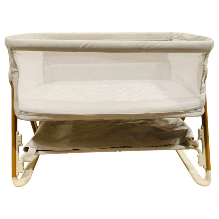 Mamas-&-Papas-Lua-Bedside-Crib-Grey-5-6