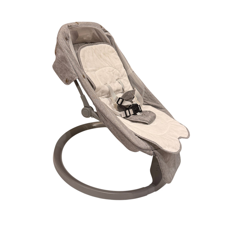 Ruihome-Electric-Baby-Swing-for-Infants-with-Footrest-Grey-1-1
