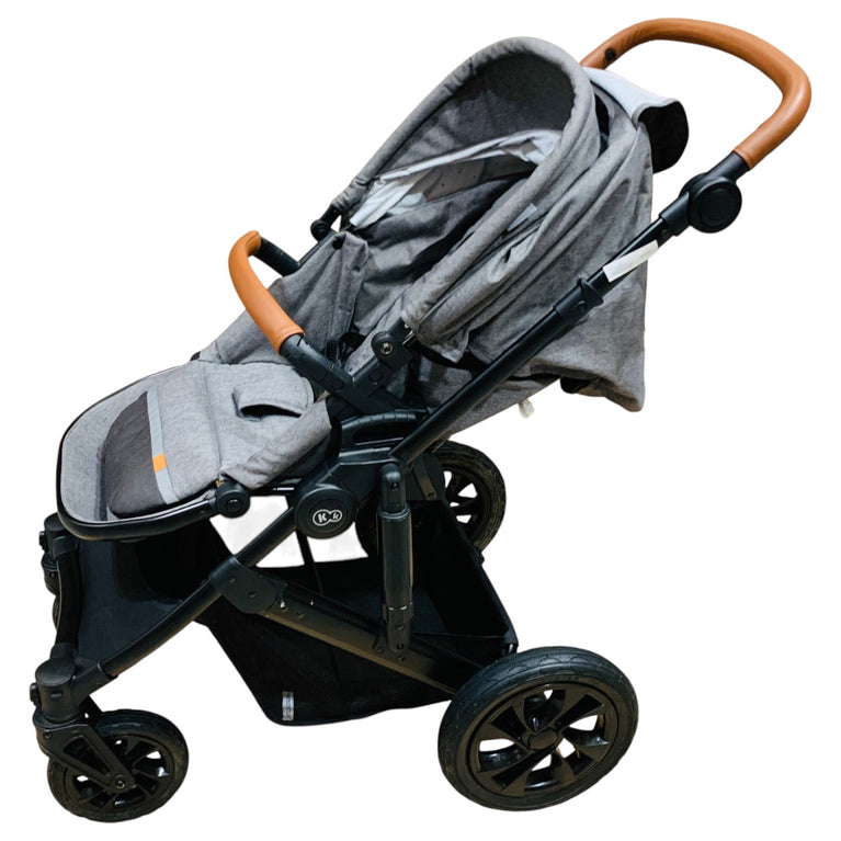 Kinderkraft Prime 2 3-in-1 Travel System (excl Bassinet) - Grey