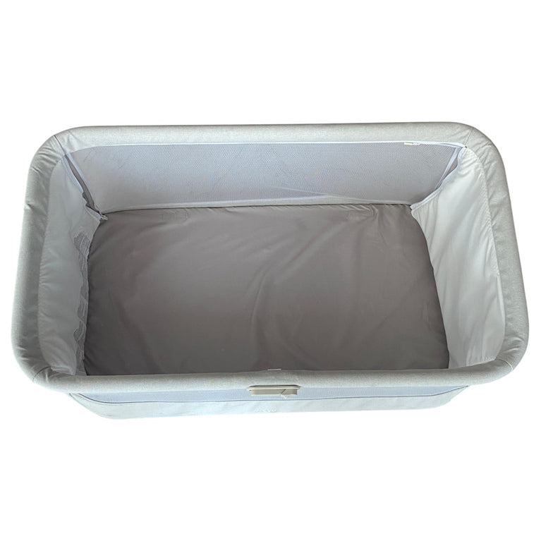 Mamas-&-Papas-Lua-Bedside-Crib-Beige-4-5