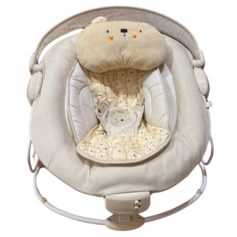 Mothercare Bear Bouncer - Cream / Beige
