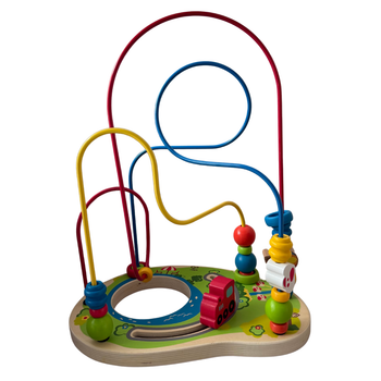 Hape Playground Pizzaz Wooden Educational Bead Maze Toy