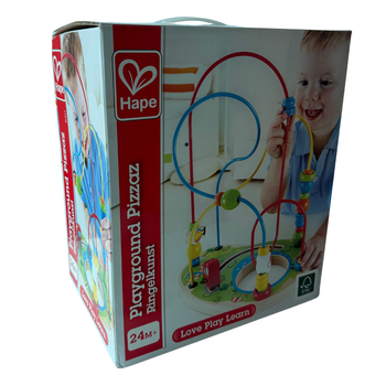 Hape Playground Pizzaz Wooden Educational Bead Maze Toy