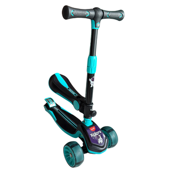 Moon Xplora Foldable Scooter with Seat - Blue