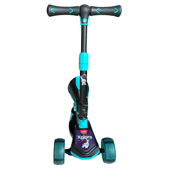 Moon Xplora Foldable Scooter with Seat - Blue