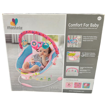 Mastela Baby Bouncer For Newborns - Pink