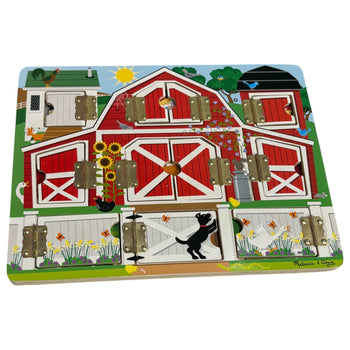 Melissa & Doug Hide & Seek Farm Puzzle Board