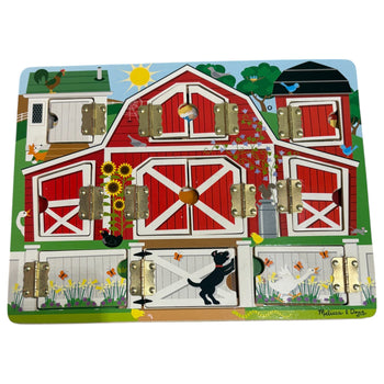 Melissa & Doug Hide & Seek Farm Puzzle Board