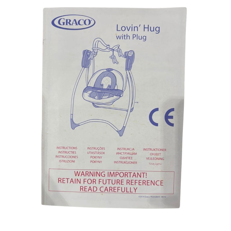 Graco Lovin Hug Baby Swing - Cloud