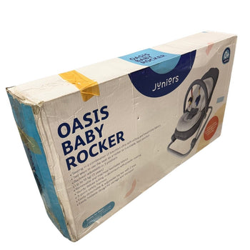Juniors Oasis Baby Rocker - Grey / White