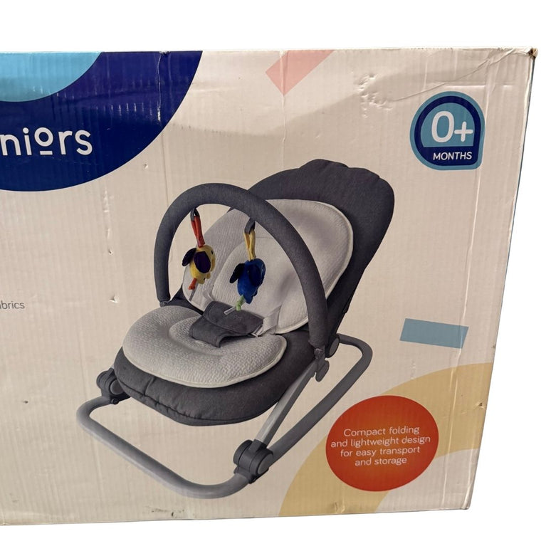 Juniors Oasis Baby Rocker - Grey / White