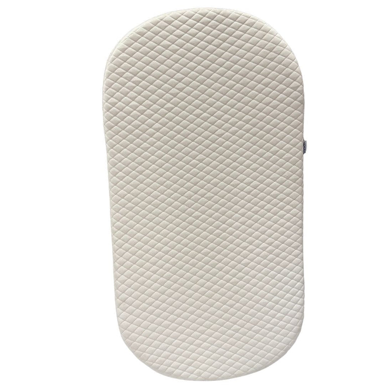Moon Washable Crib & Bassinet Mattress - White