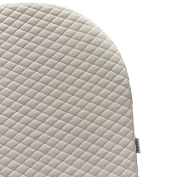 Moon Washable Crib & Bassinet Mattress - White
