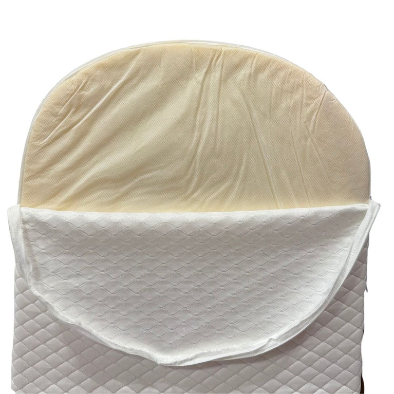 Moon Washable Crib & Bassinet Mattress - White