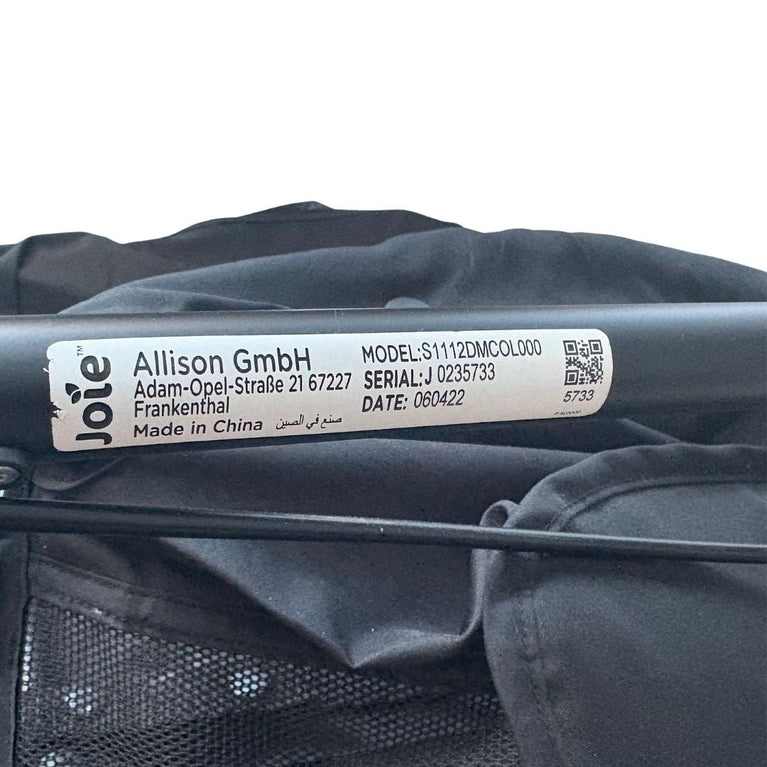 Joie Litetrax Stroller - Black