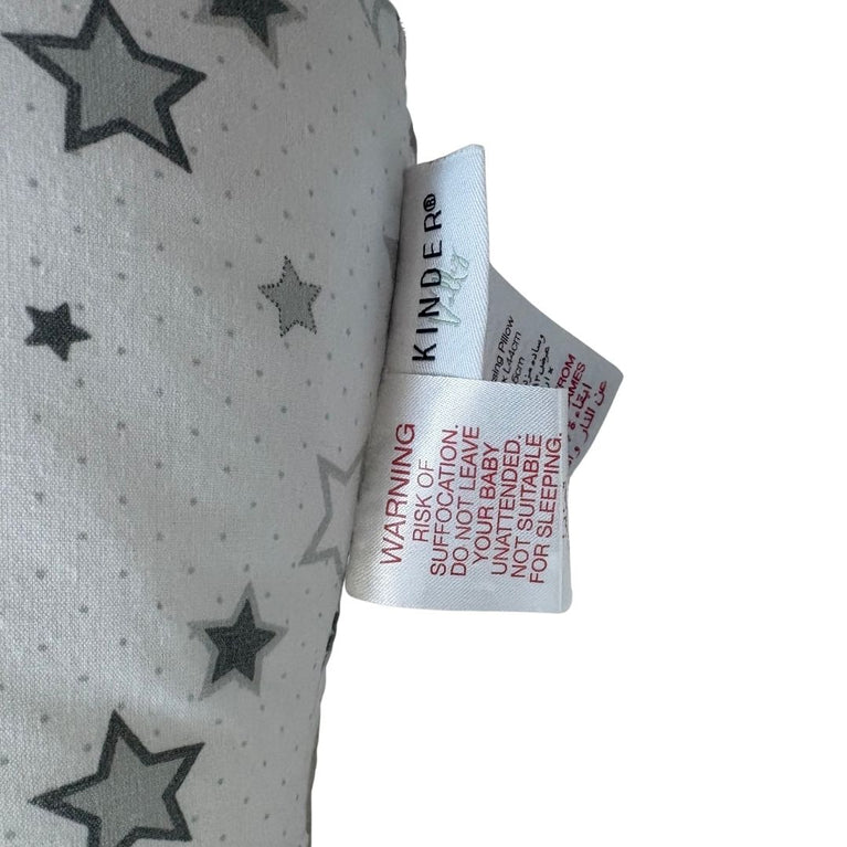 Kinder Valley Twin Nursing Pillow - Silver Star