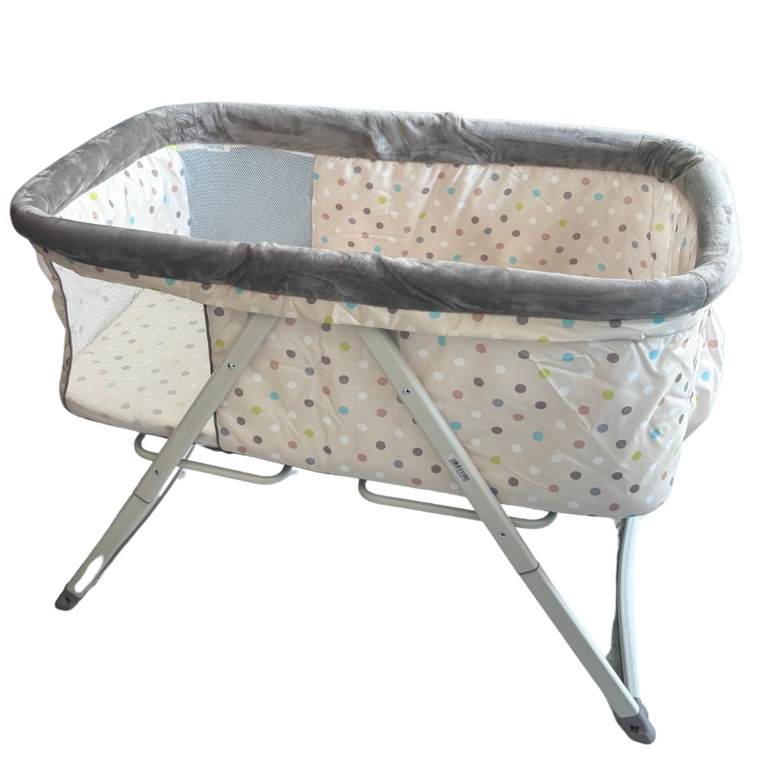 hauck dreamer Hauck Dreamer Foldable Bassinet - Multi Dots Sand | Shop used Bassinets in  UAE