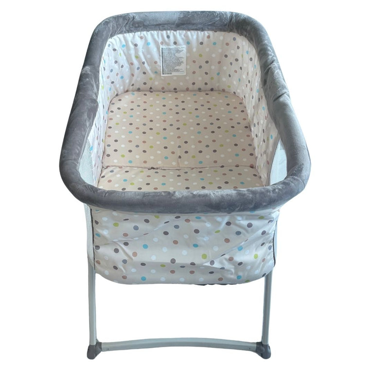 Hauck Dreamer Foldable Bassinet - Multi Dots Sand
