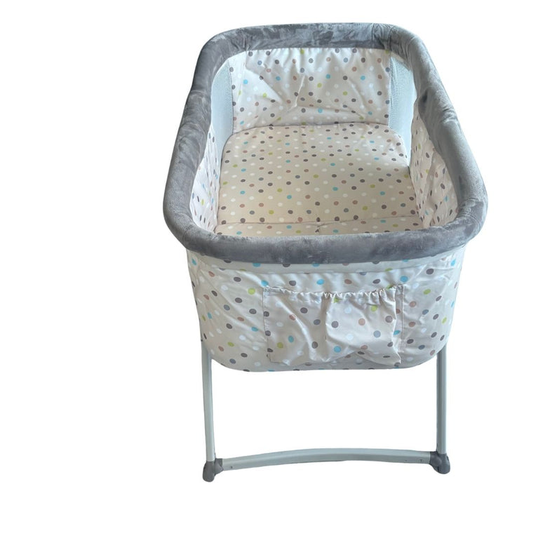 Hauck Dreamer Foldable Bassinet - Multi Dots Sand