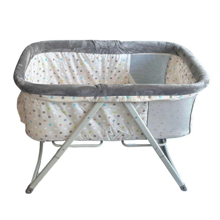 Hauck Dreamer Foldable Bassinet - Multi Dots Sand