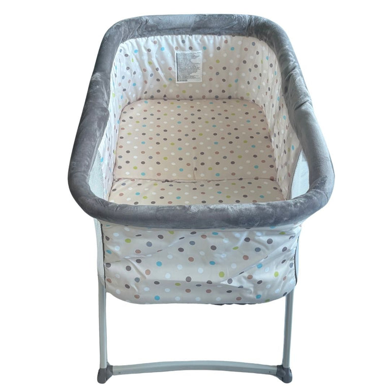Hauck Dreamer Foldable Bassinet - Multi Dots Sand