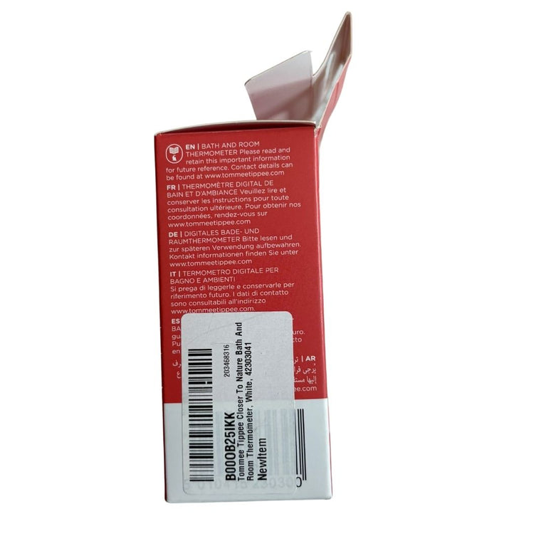 Tommee Tippee Closer to Nature Bath and Room Thermometer