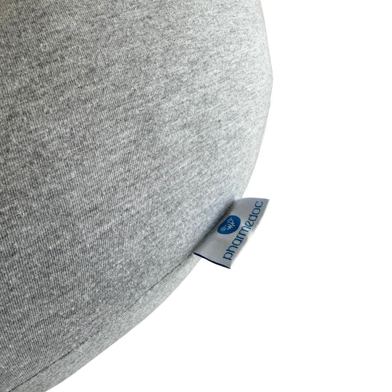PharMeDoc The CeeCee C-Shape Pregnancy Pillow - Light Grey
