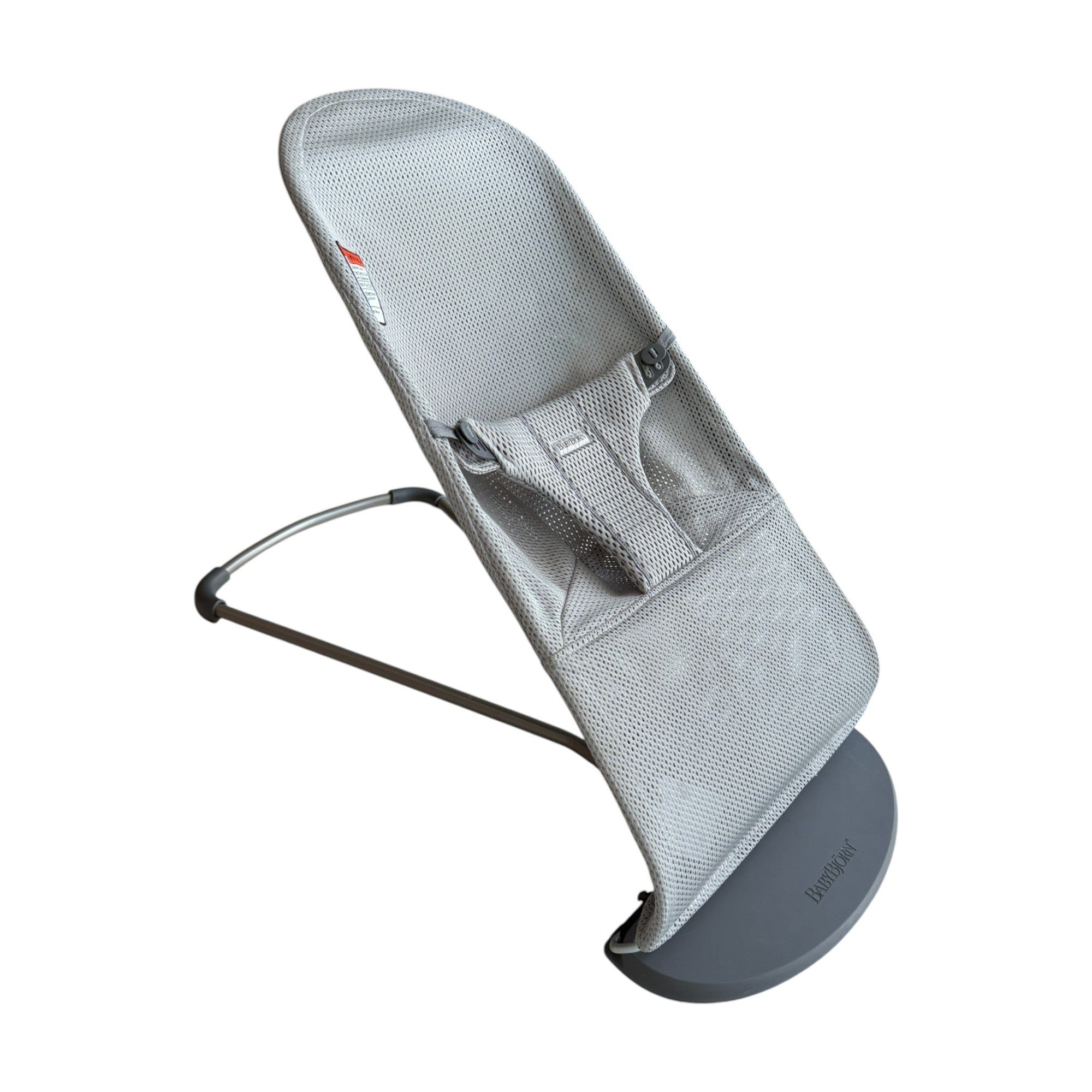 BabyBj rn Bouncer Bliss Mesh Light Grey Shop Used Bouncers Rockers babybj-rn-bouncer-bliss-mesh-light-grey-shop-used-bouncers-rockers
