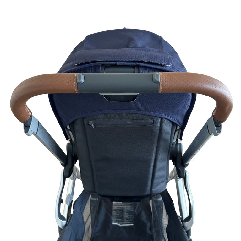UPPAbaby Vista V1 Stroller - Taylor (Indigo/Silver/Saddle Leather) - (2019)