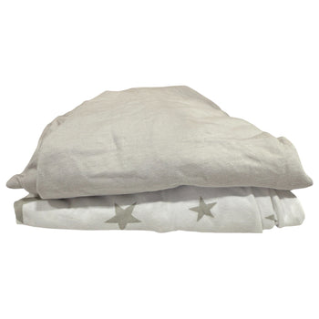 Snuz SnuzPod Crib Fitted Sheets Pack of 2 - Stars