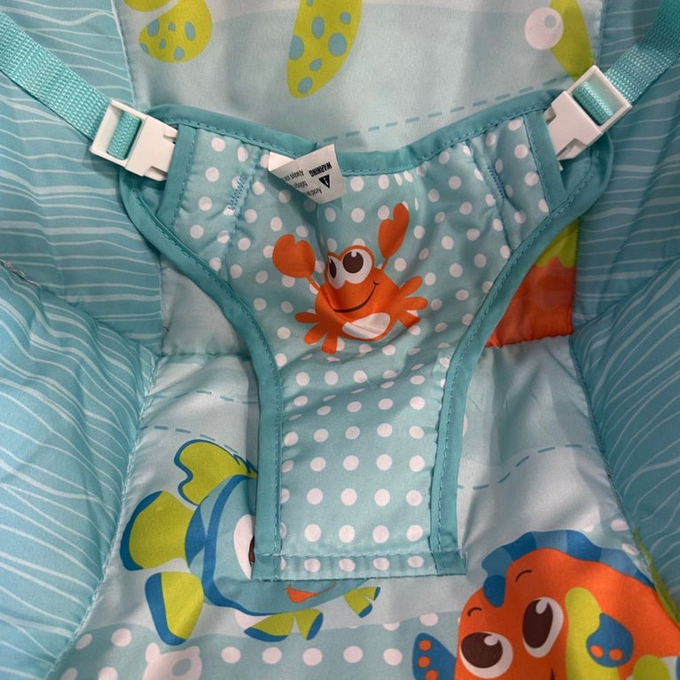 Juniors Cape Printed Baby Bouncer with Toy Bar