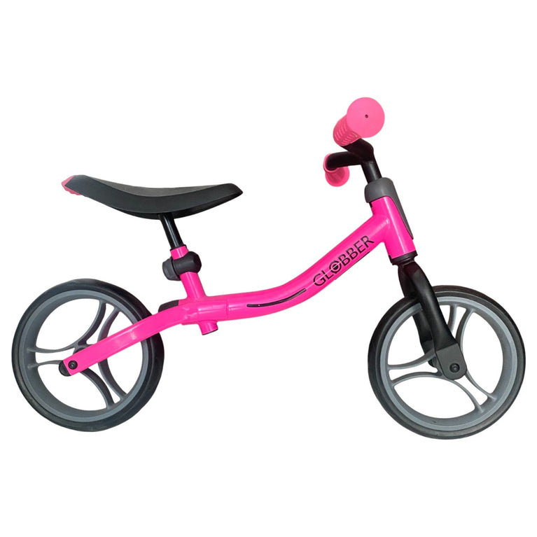 Globber-Go-Balance-Bike-Black/Neon-Pink-1-2