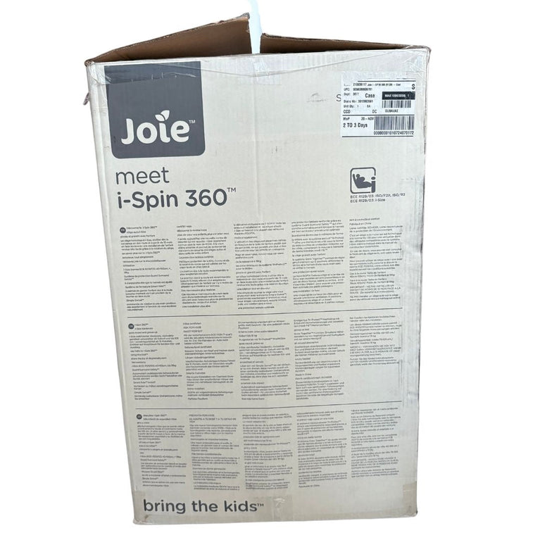 Joie Baby i-Spin 360 i-Size Car Seat - Coal