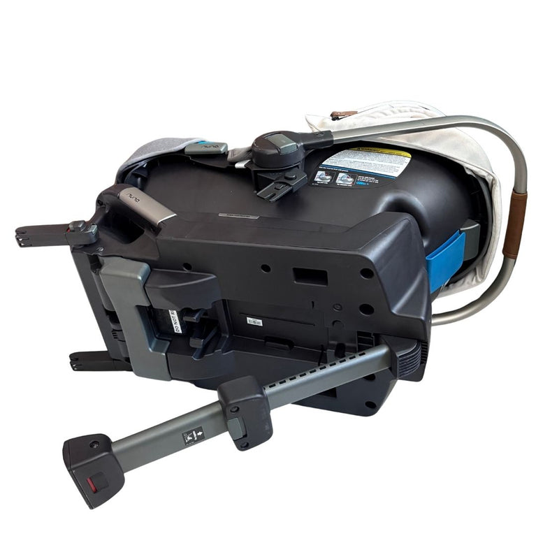 Nuna Pipa Klik Baby Car Seat with Isofix Base - Grey / Beige