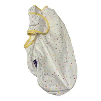 Clevamama Cotton Swaddle to Sleep Wrap - Yellow (0-3m)