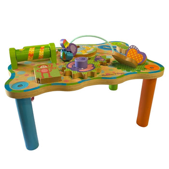 Melissa & Doug First Play Children’s Jungle Wooden Activity Table