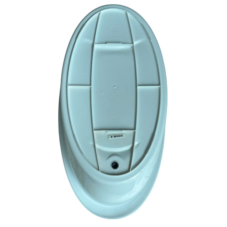 Luma Baby Bath Tub with Bath Drain Tube - White
