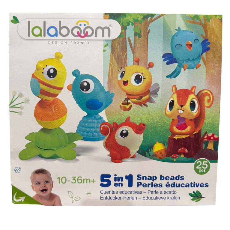 25 Pieces 5 In 1 Snap Beads And Accessories Set, Green Combo