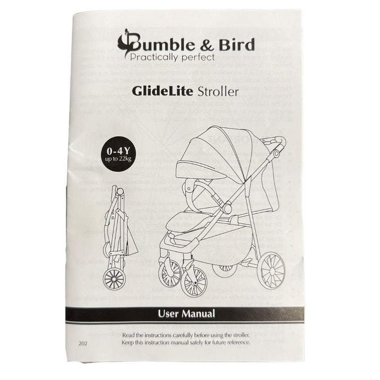 Bumble & Bird GlideLite Stroller - Green