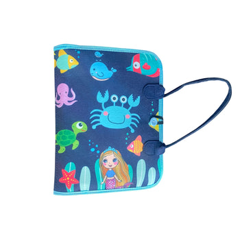 Busy Board Learning Toy-Blue