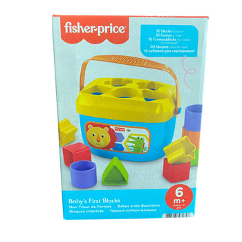 Fisher Price Sort And Stack Blocks - 10 pieces